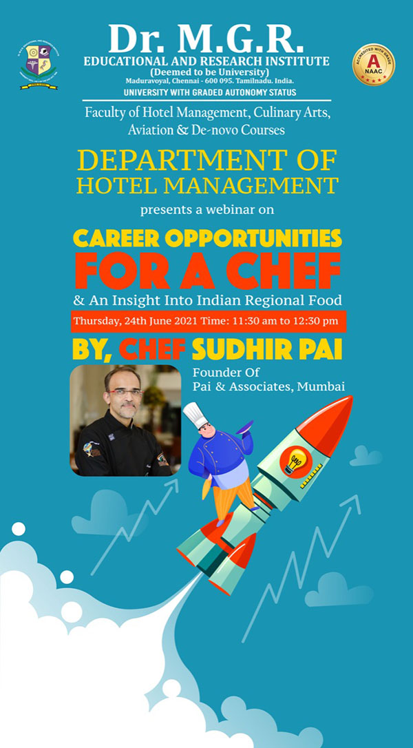 Webinar-Career Opportunities For A Chef